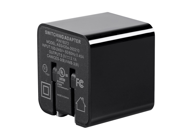 AP0015300 External Power Supply, + 5 Vdc plug in view