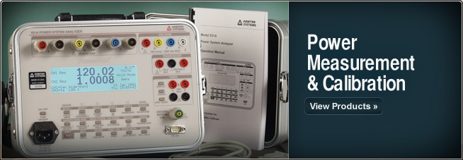 Power Measurement and Calibration